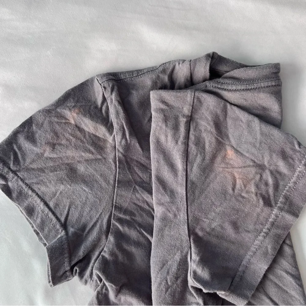 4/$20 T-Post dark gray graphic t-shirt, Welcome to Lesbian Town